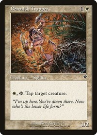 Benalish Trapper - Invasion - Magic: The Gathering card