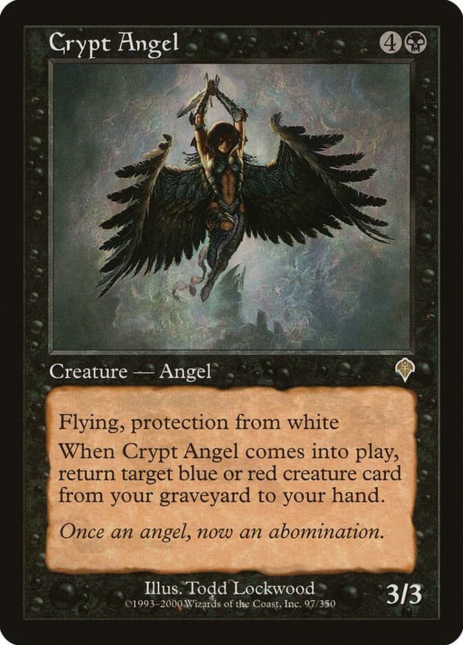 MTG　墓所の天使/Crypt Angel ポルトガル語版FOIL　旧枠　INV Crypt Angel - Invasion - Magic: The Gathering - TCGplayer.com