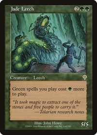Jade Leech - Invasion - Magic: The Gathering card