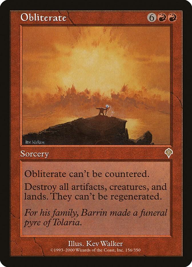 Obliterate - Invasion - Magic: The Gathering - TCGplayer.com