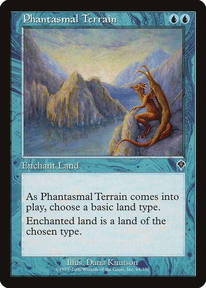 Phantasmal Terrain - Invasion - Magic: The Gathering - TCGplayer.com