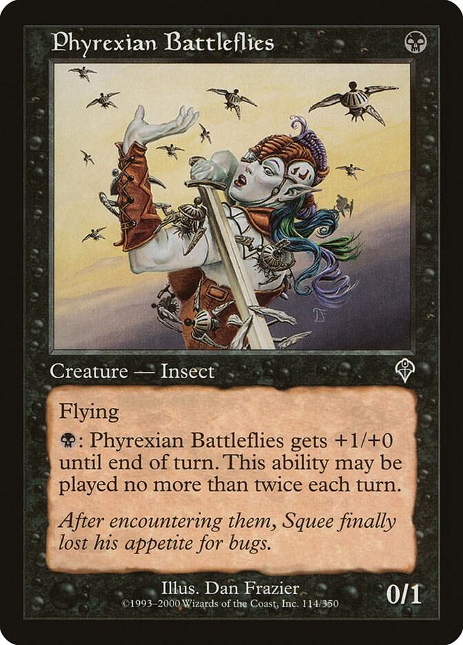 Phyrexian Battleflies - Invasion - Magic: The Gathering