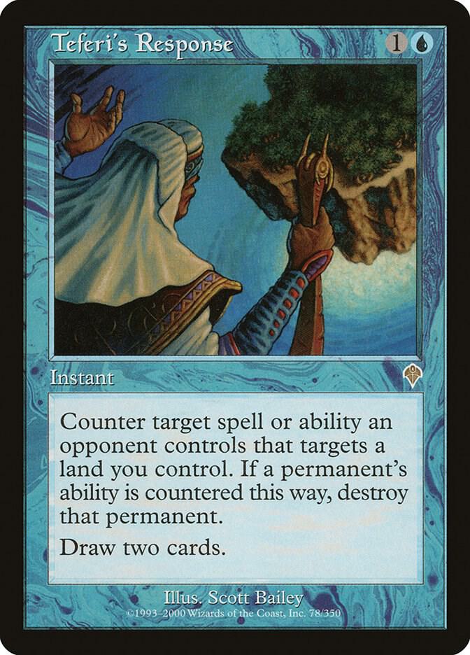 Teferi's Response - Invasion - Magic: The Gathering - TCGplayer.com