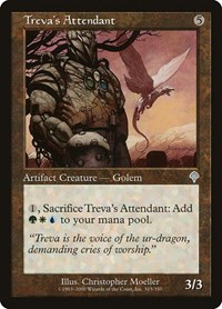 Treva's Attendant - Invasion - Magic: The Gathering card