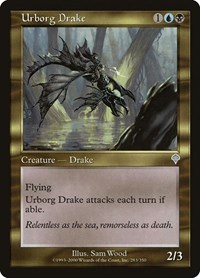 Urborg Drake - Invasion - Magic: The Gathering card