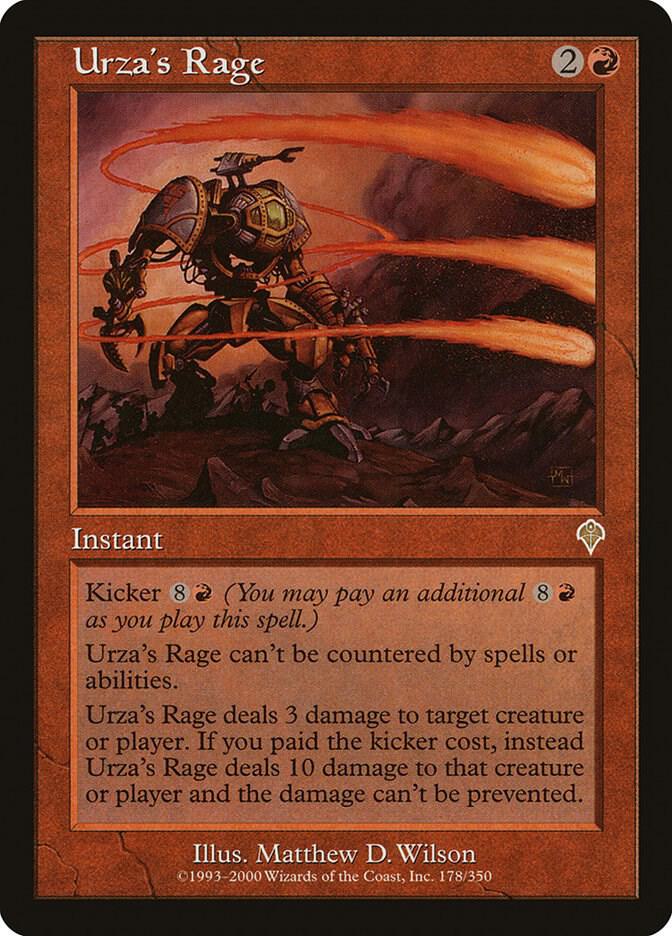 Urza's Rage - Invasion - Magic: The Gathering - TCGplayer.com