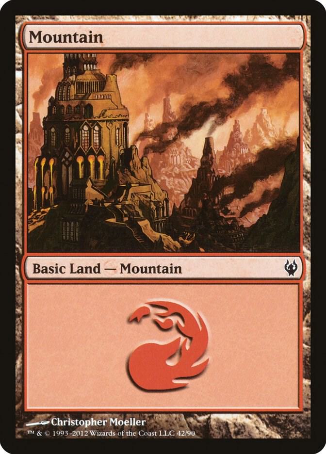 Mountain (42) 42 card