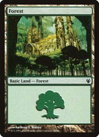 Forest (89) (Duel Decks: Izzet vs. Golgari)