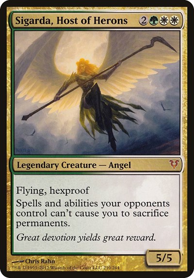 Sigarda Host of Herons Avacyn Restored