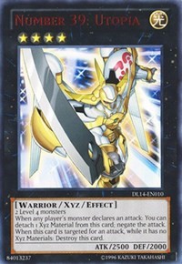 Number 39: Utopia (Red) - Duelist League Promo