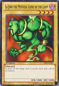 La Jinn the Mystical Genie of the Lamp (Starter Deck: Kaiba Reloaded)