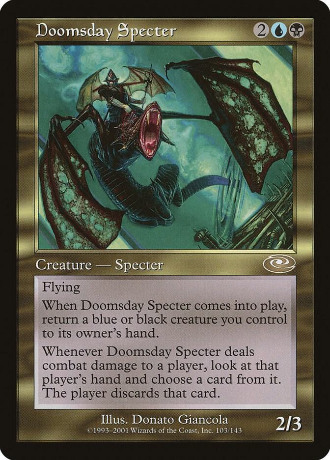 Doomsday Specter #103 (MP) Planeshift PLS Magic MTG - Picture 1 of 1