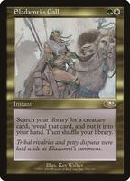 MTG エラダムリーの呼び声/Eladamri's Call 日本語【Foil】 197)《エラダムリーの呼び声/Eladamri's Call》[MH1] 金R | 日本