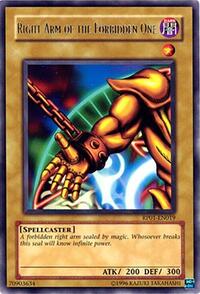 Right Arm of the Forbidden One (Retro Pack)