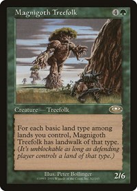 Magnigoth Treefolk - Planeshift - Magic: The Gathering card