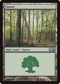 Forest (247) - Magic 2010 (M10) - Magic: The Gathering card