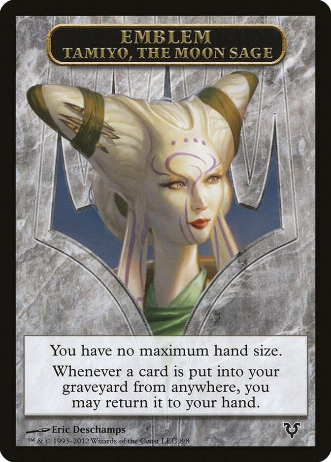 Emblem - Tamiyo, the Moon Sage - Avacyn Restored - Magic: The