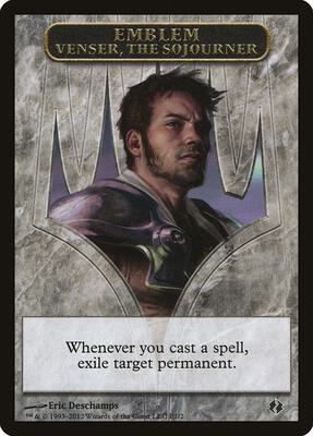 Emblem - Venser, the Sojourner