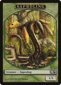 Saproling Token - Magic 2012 (M12) - Magic: The Gathering card