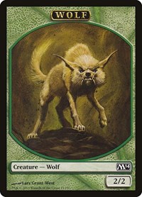 Wolf Token (Magic 2014 (M14))