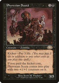 Phyrexian Scuta - Planeshift - Magic: The Gathering card