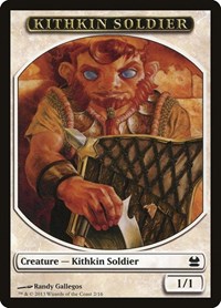 Kithkin Soldier Token (Modern Masters)
