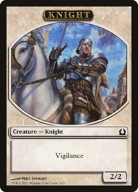 Knight Token (Return to Ravnica)