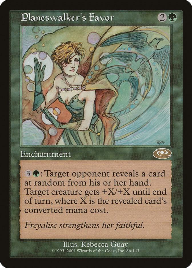 Planeswalker's Favor - Planeshift - Magic: The Gathering