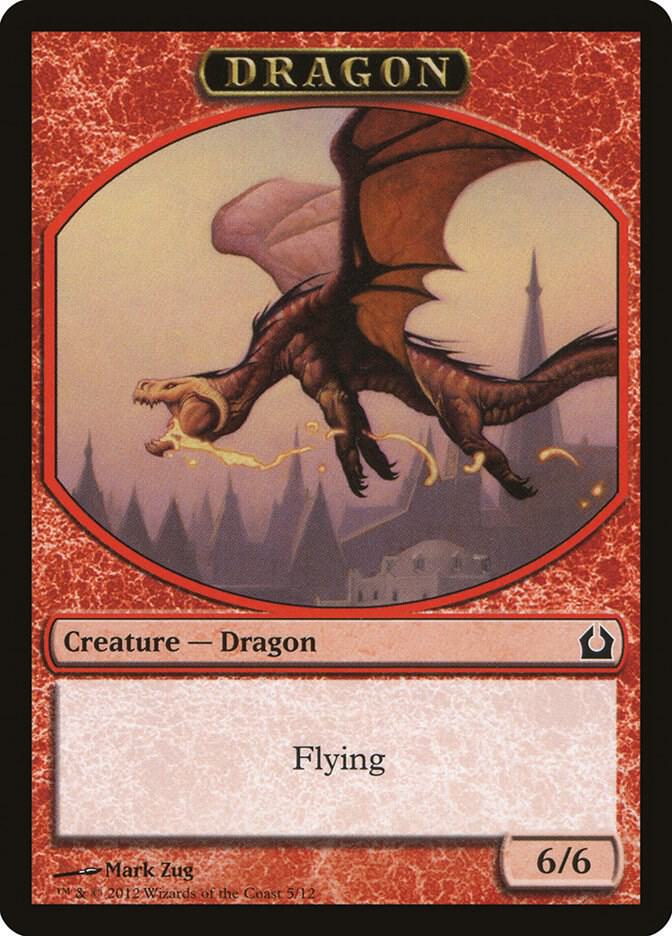 mtg dragon token cards Dragon - Token main image 0