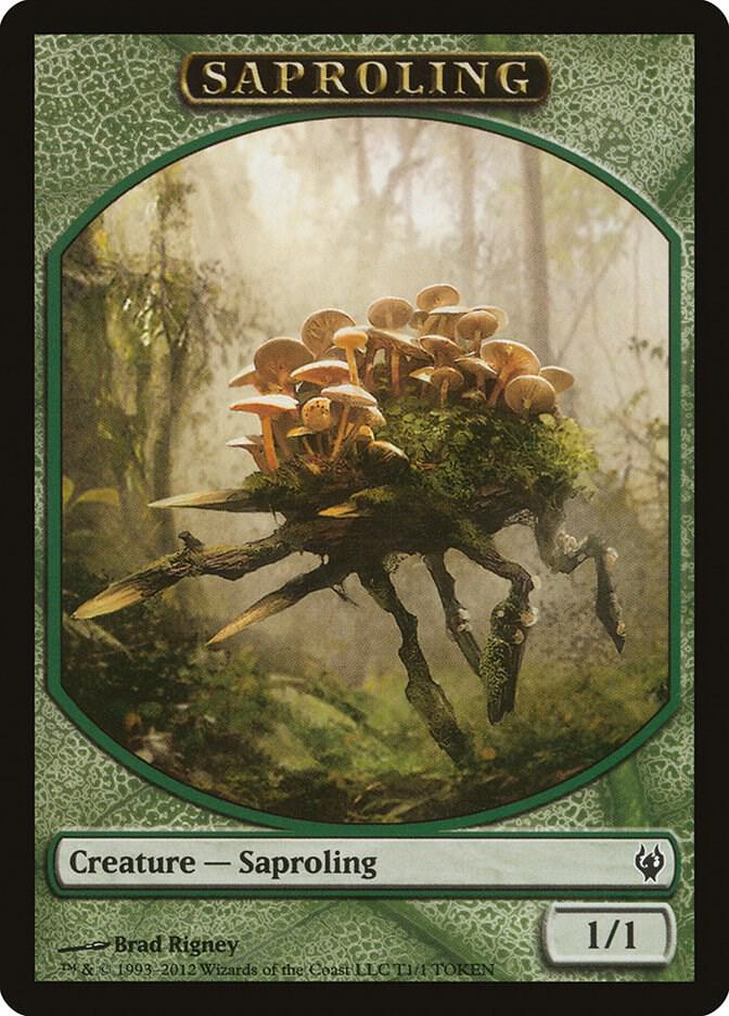 Saproling Token T1 card
