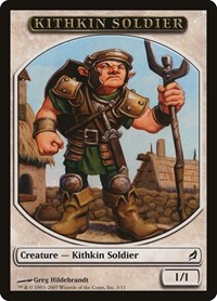 Kithkin Soldier Token - Lorwyn - Magic: The Gathering card