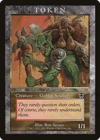 Goblin Soldier Token (APC) - Magic Player Rewards