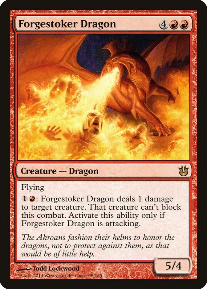 Forgestoker Dragon - Born of the Gods - Magic: The Gathering