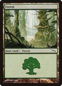 Forest (306) - Mirrodin - Magic: The Gathering card