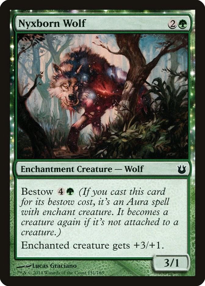 Nyxborn Wolf - Born of the Gods - Magic: The Gathering - TCGplayer.com