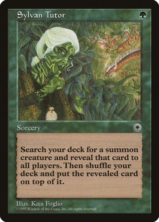 Sylvan Tutor - Portal - Magic: The Gathering - TCGplayer.com Sylvan Tutor - Portal - Magic: The Gathering - TCGplayer.com