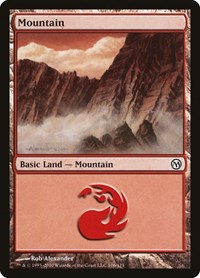 Mountain (106) - Duels of the Planeswalkers - Magic: The Gathering card