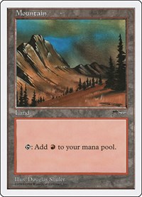 Mountain (Arabian Nights) - Anthologies - Magic: The Gathering card