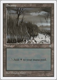 Swamp (Ice Age) - Anthologies - Magic: The Gathering card