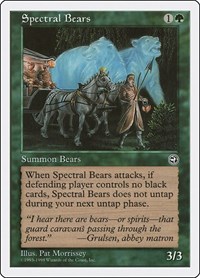 Spectral Bears - Anthologies - Magic: The Gathering card