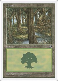 Forest (Portal Second Age) - Anthologies - Magic: The Gathering card