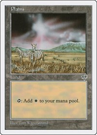 Plains (Mirage) - Anthologies - Magic: The Gathering card