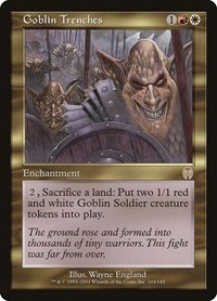 Goblin Trenches - Apocalypse - Magic: The Gathering card