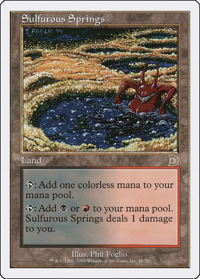Sulfurous Springs - Deckmasters Garfield vs Finkel - Magic: The