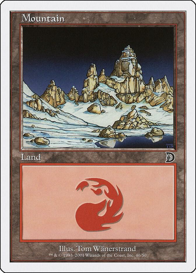 デッキマスターズ/Deckmasters Mountain (46) - Deckmasters Garfield vs Finkel - Magic: The