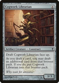 Cogwork Librarian - Conspiracy - Magic: The Gathering card