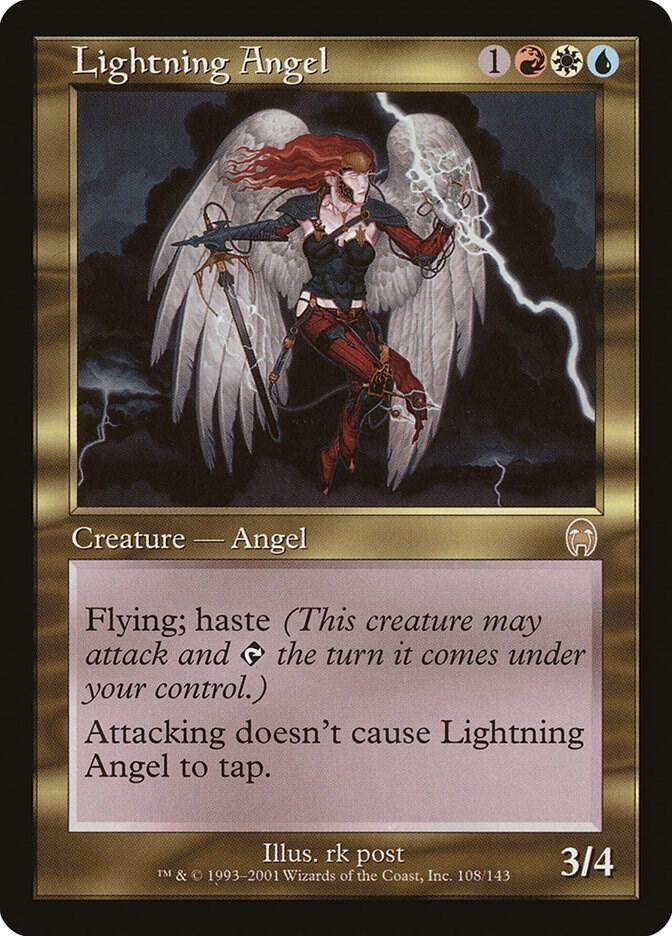 Lightning Angel - Apocalypse - Magic: The Gathering - TCGplayer.com