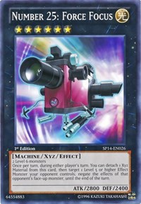 Number 25: Force Focus (Starfoil)