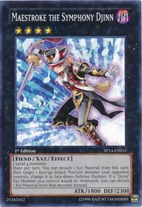 Maestroke the Symphony Djinn (Starfoil)