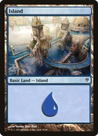 Island (38) (Duel Decks: Jace vs. Vraska)
